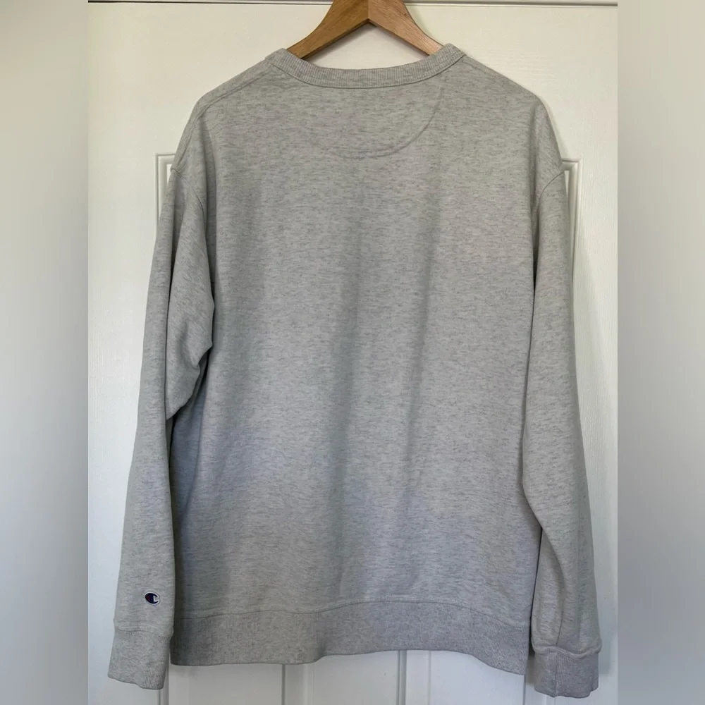 Champion Reverse Weave Crewneck Sweatshirt Gray XL Men’s Athletic Pullover Logo